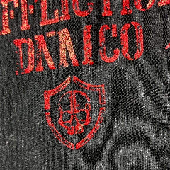 Affliction Reversible Lace Hoodie Full Zip Women S Metal Y2K Lost Souls American - Picture 15 of 16